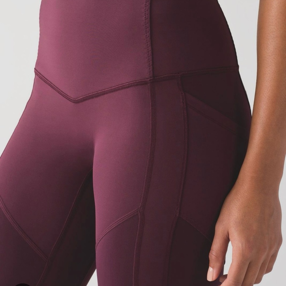 Lululemon All the Right Places Pant (6) Maroon